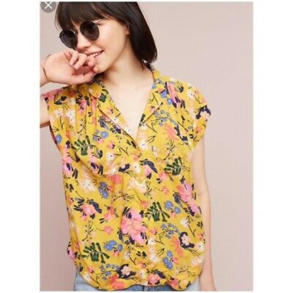 Maeve Anthropologie Button up